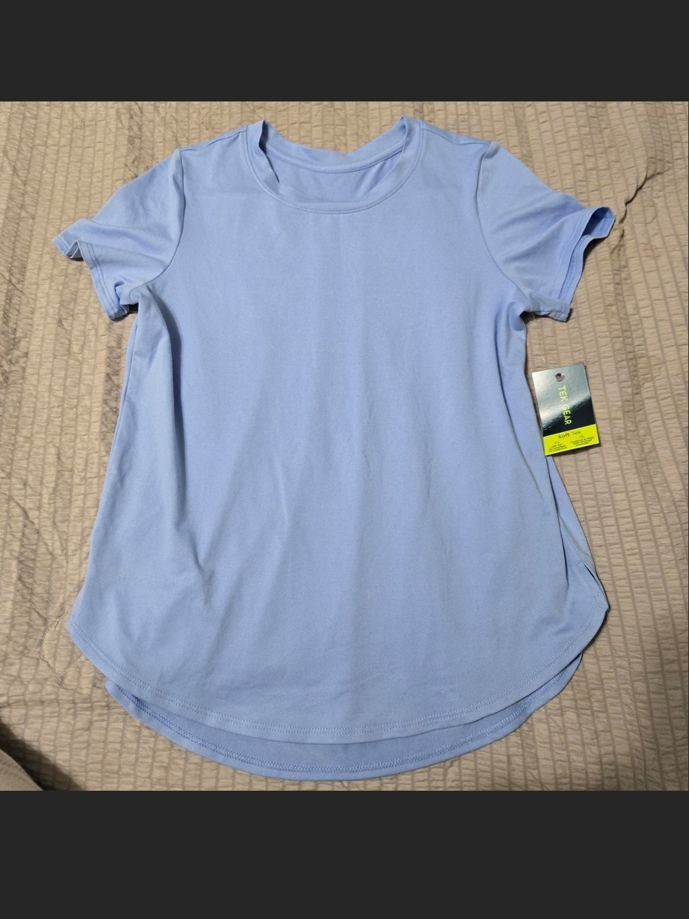 tek gear Light Blue Girls Short Sleeve Tee